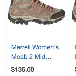 merrell moab 2 mid waterproof hiking boots